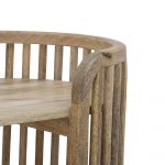Bibliothèque en bois de manguier Sali – Nature
