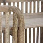 Bibliothèque en bois de manguier Sali – Nature