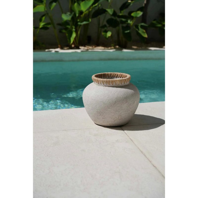 Le Vase Styly – Béton Naturel – L