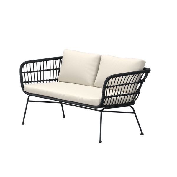 Canapé lounge Isola – Noir