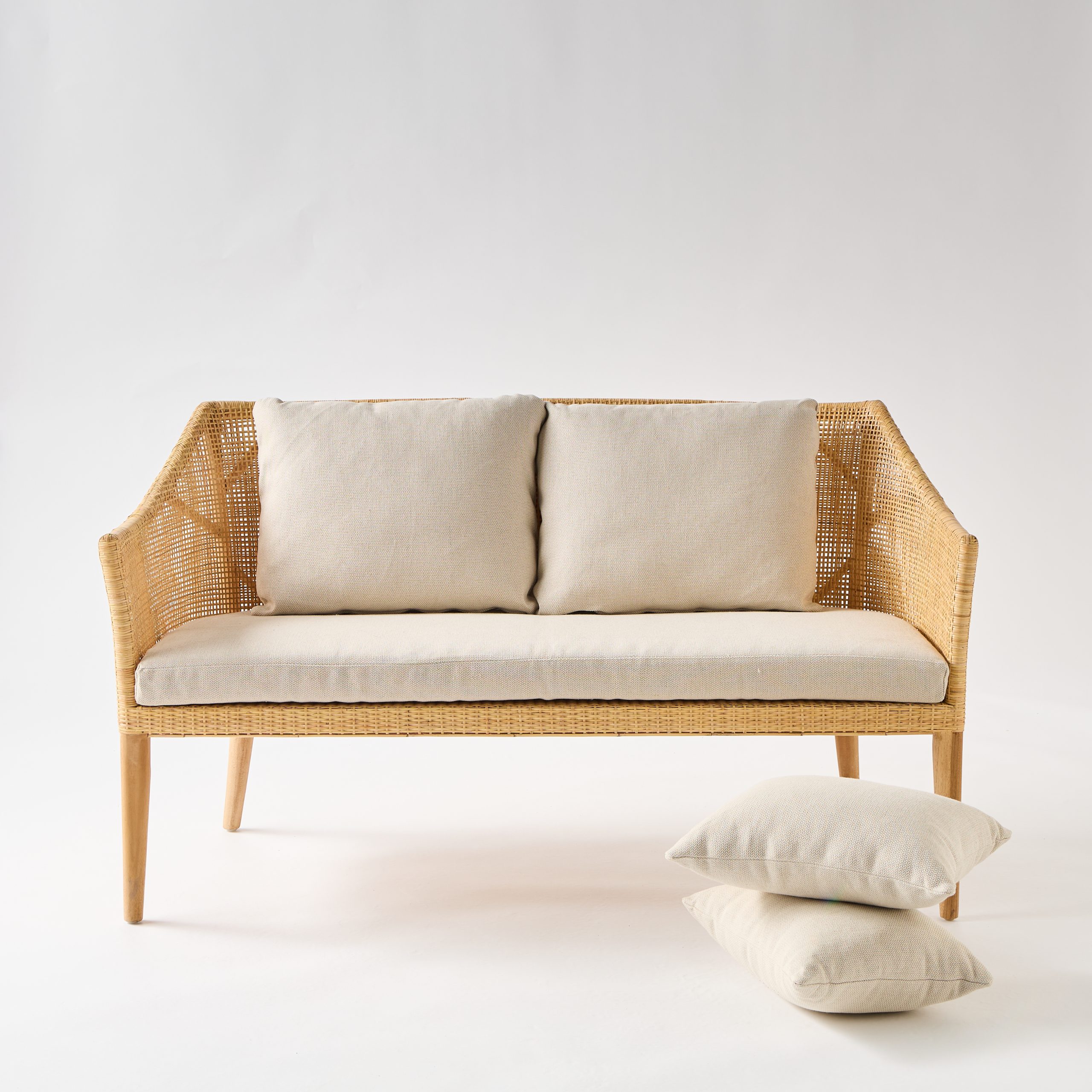 Canapé en rotin cannage SAIGON – Image 3