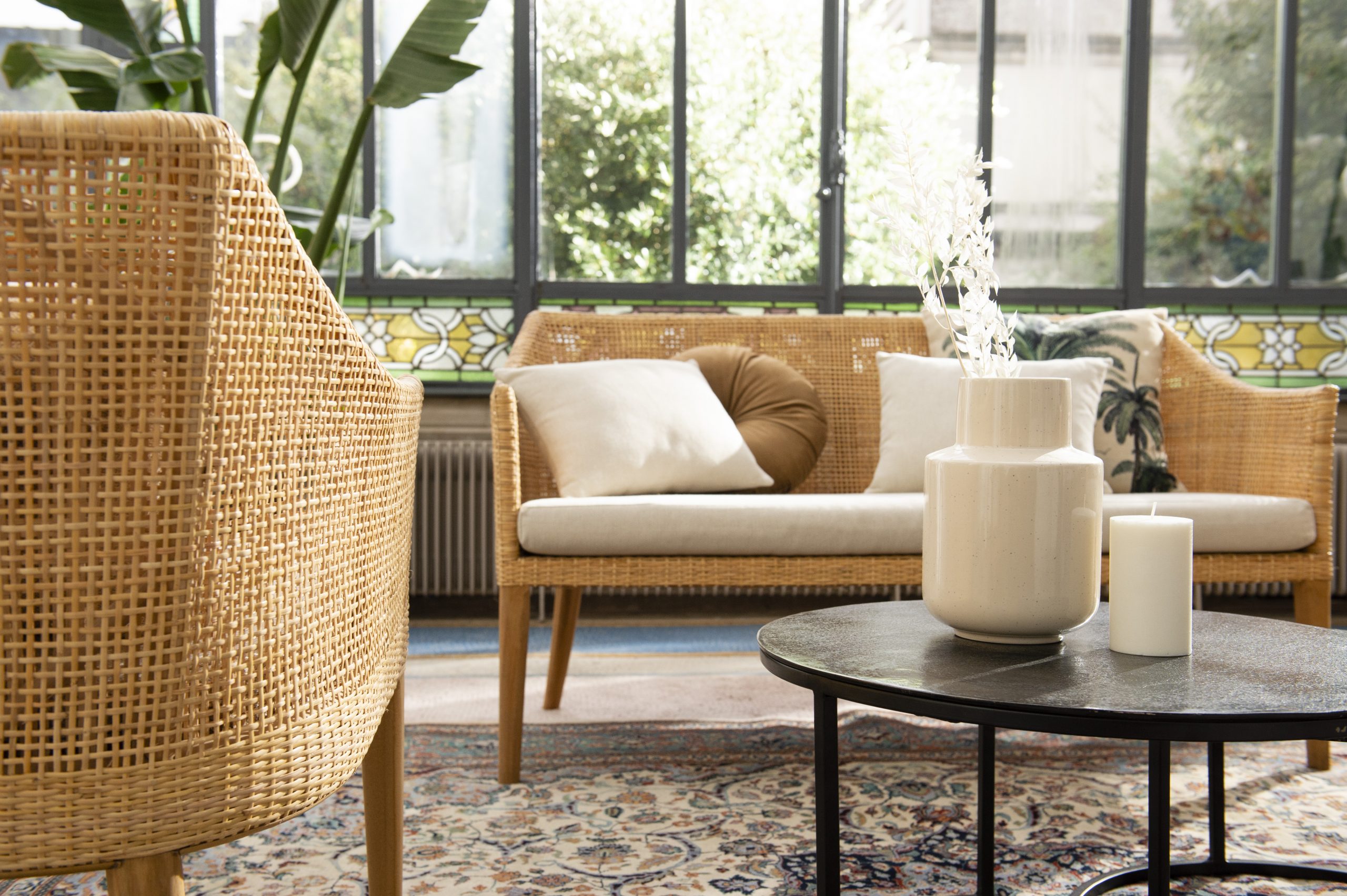 Canapé en rotin cannage SAIGON – Image 6