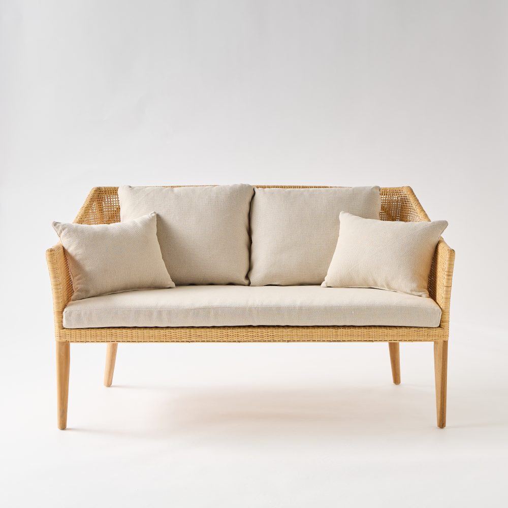 Canapé en rotin cannage SAIGON