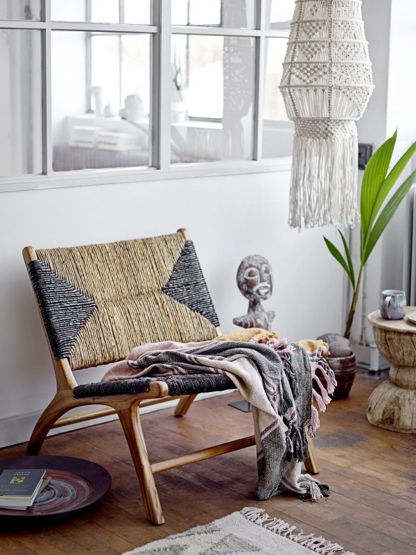 Chaise de salon en teck Grant