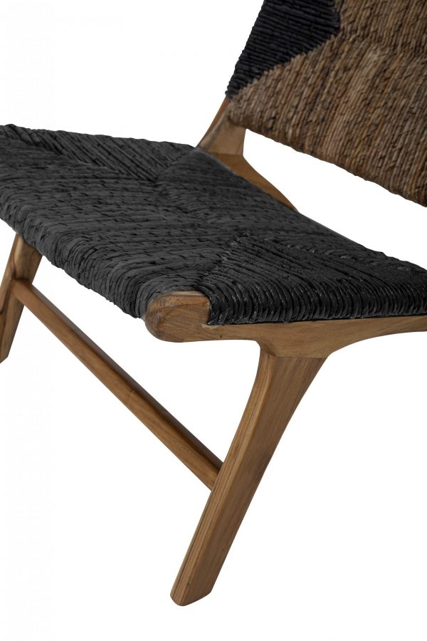 Chaise de salon en teck Grant