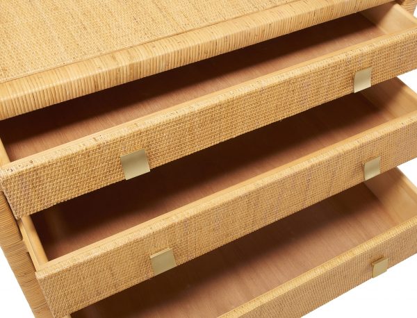 Commode cannage rotin SAIGON