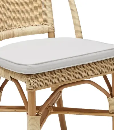 Coussin d'assise pour chaise Primavera & Albertine – Oléfine perle