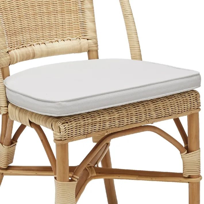 Coussin d'assise pour chaise Primavera & Albertine – Oléfine perle