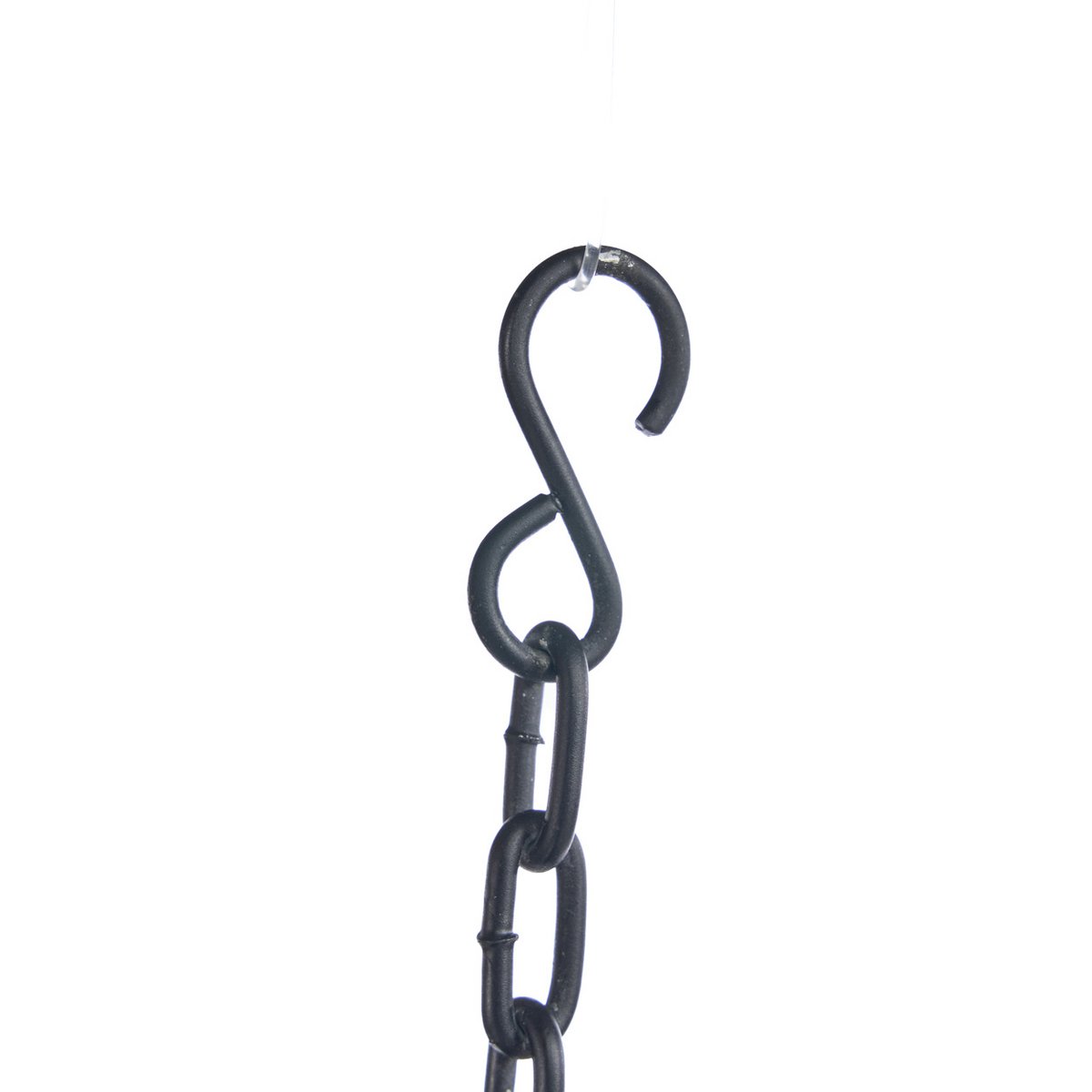 Suspension dôme en perles de bois - Noir – Image 4