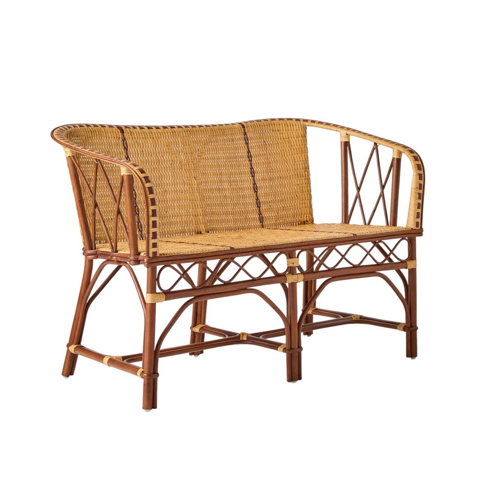 Banquette en rotin Bagatelle