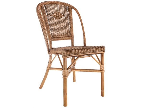 Chaise en rotin ALBERTINE
