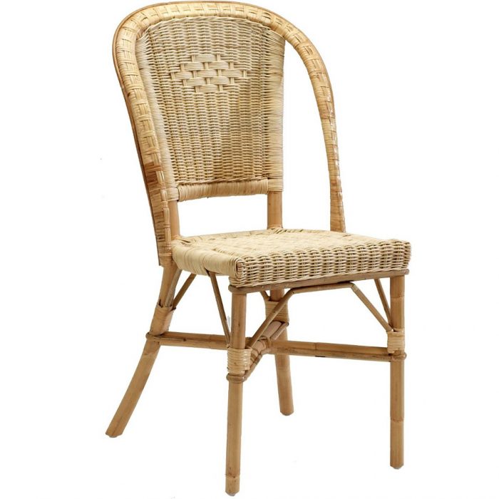 Chaise en rotin ALBERTINE