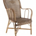 Fauteuil en rotin dossier haut MARCEL