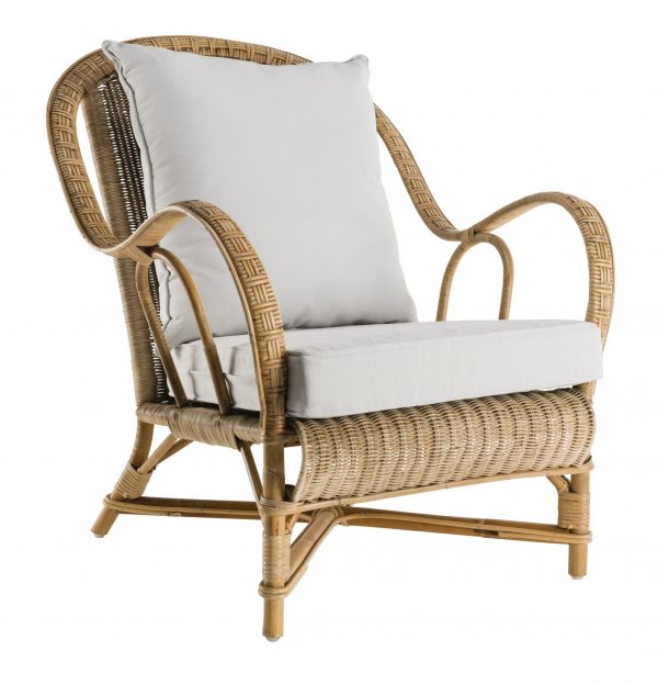 Fauteuil en rotin tressé NANTUCKET