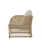 Fauteuils de salon en polyrattan Penzano - Lot de 2