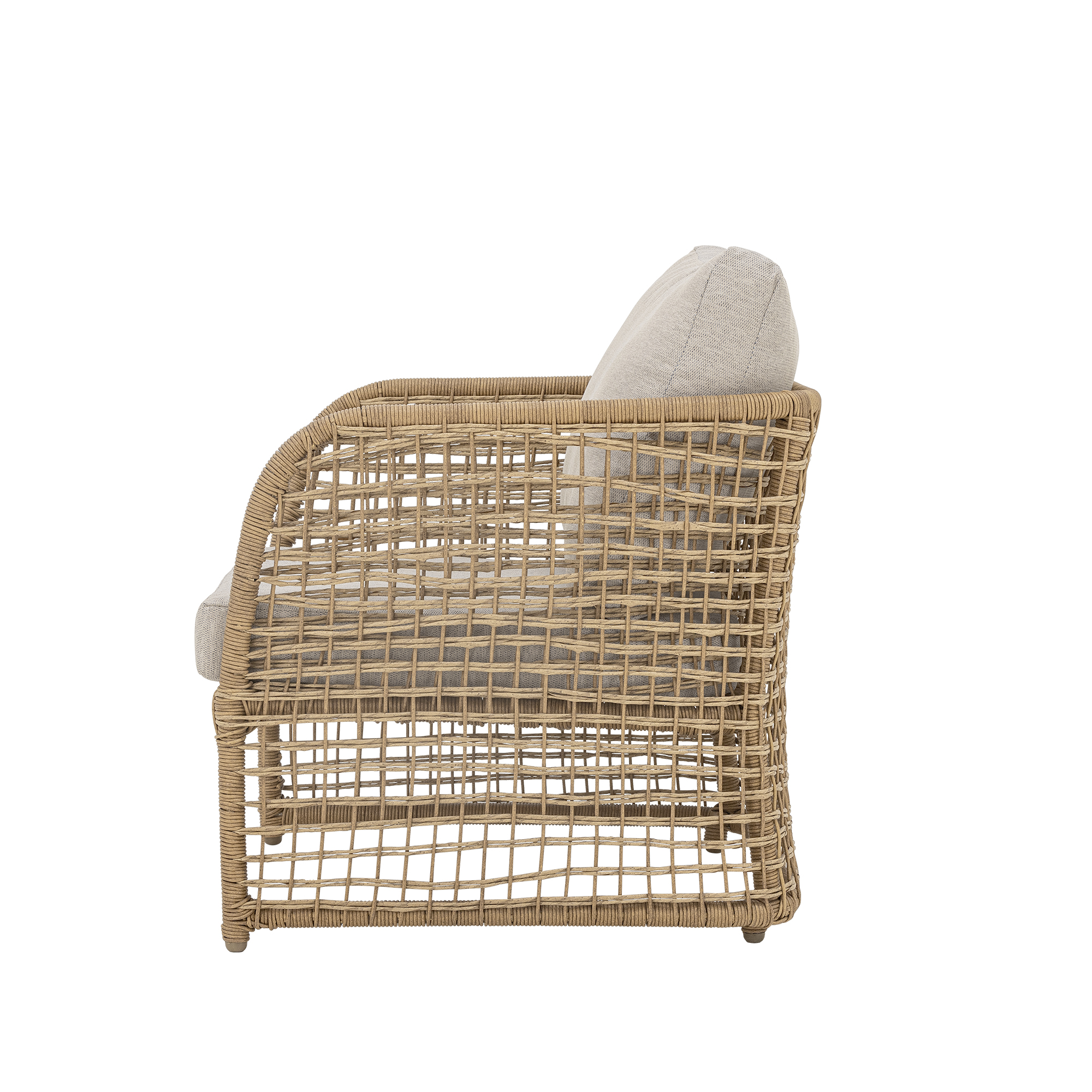 Fauteuils de salon en polyrattan Penzano - Lot de 2 – Image 4