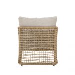 Fauteuils de salon en polyrattan Penzano - Lot de 2