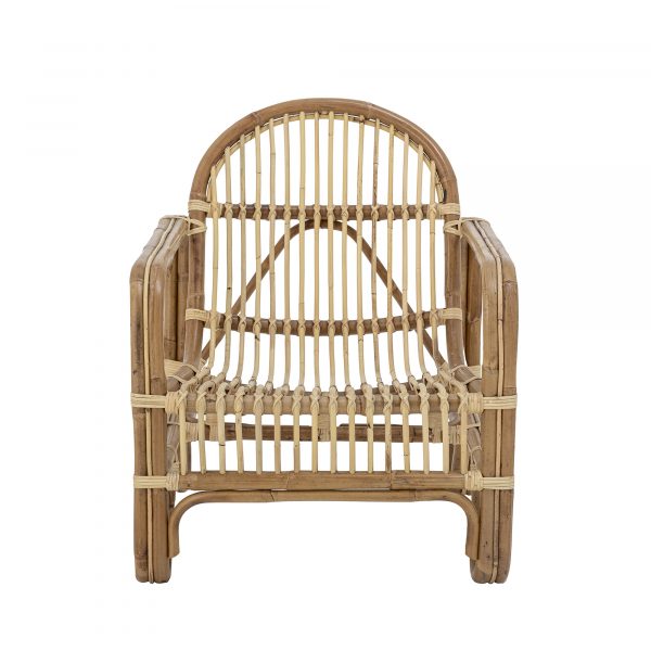 Fauteuil de salon en rotin Baal