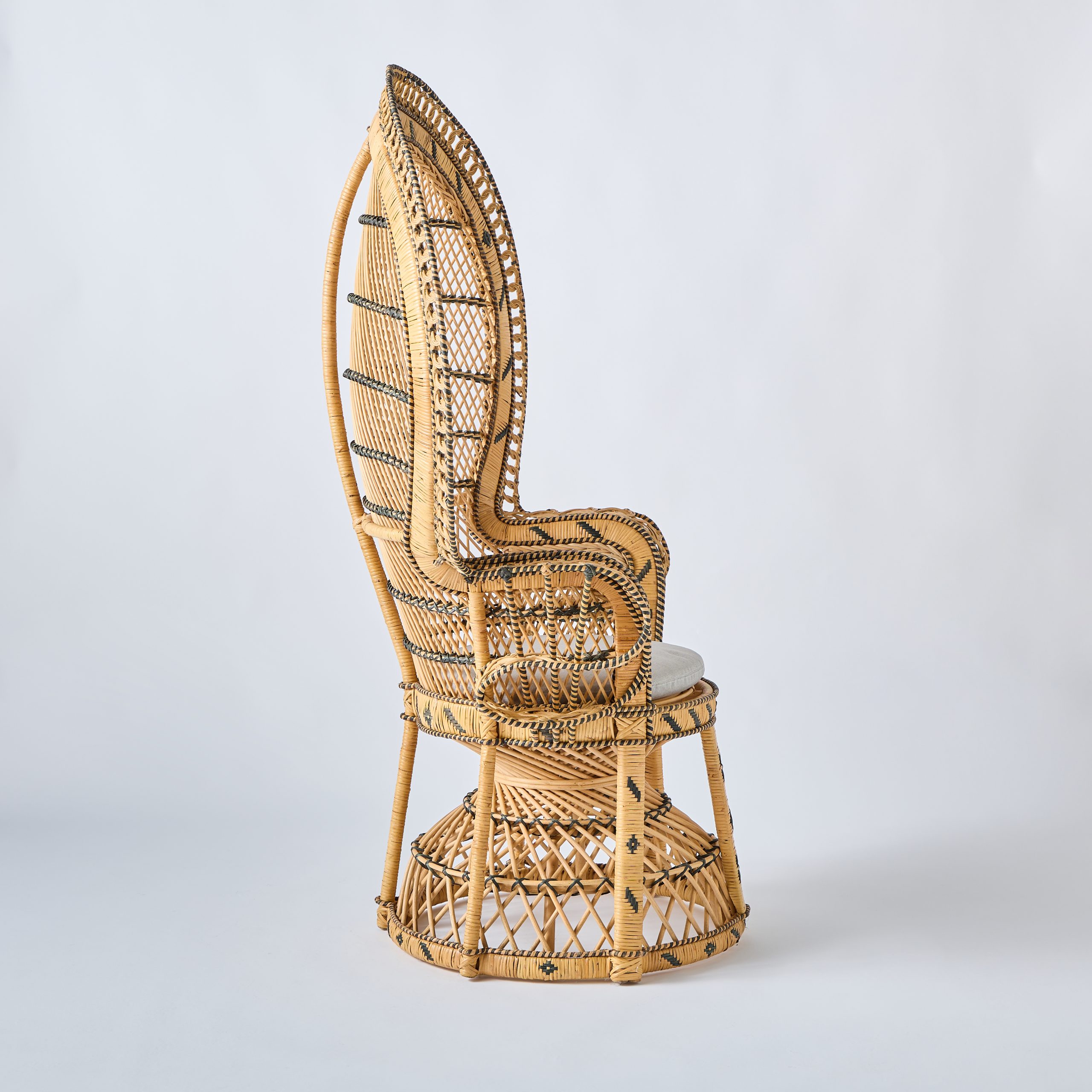 Fauteuil en rotin Emmanuelle – Image 2