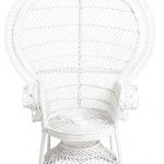 Fauteuil en rotin EMMANUELLE laqué