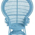 Fauteuil en rotin EMMANUELLE laqué