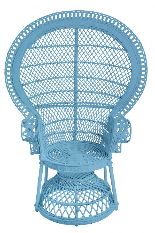 Fauteuil en rotin EMMANUELLE laqué