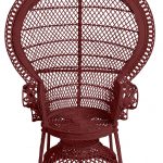 Fauteuil en rotin EMMANUELLE laqué