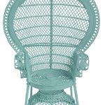 Fauteuil en rotin EMMANUELLE laqué