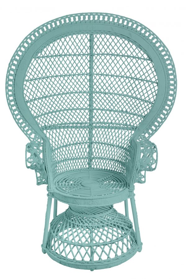 Fauteuil en rotin EMMANUELLE laqué