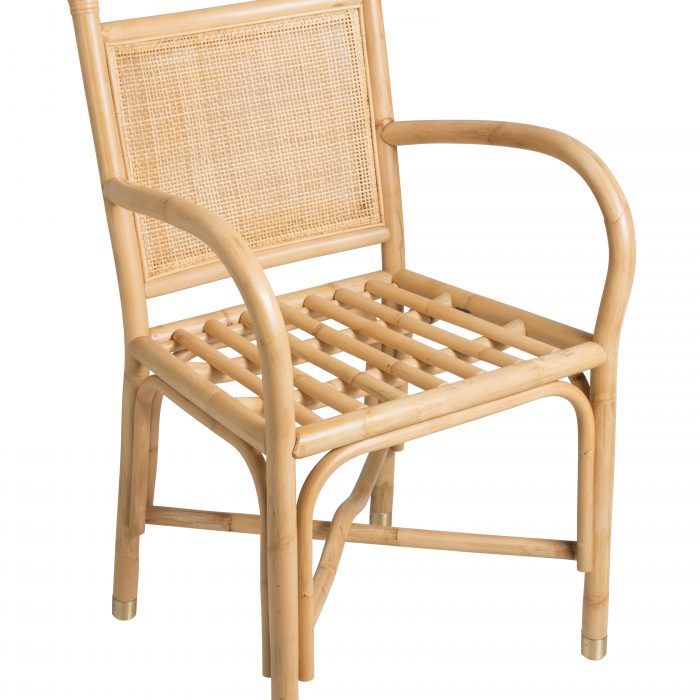 Fauteuil de table en rotin RIVIERA