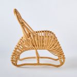 Fauteuil rotin naturel BOUCLE