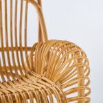 Fauteuil rotin naturel BOUCLE