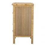 Table de nuit en rotin naturel – LORRIS