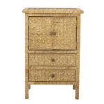 Table de nuit en rotin naturel – LORRIS