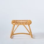 Pouf en rotin BOUCLE