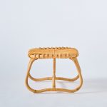 Pouf en rotin BOUCLE