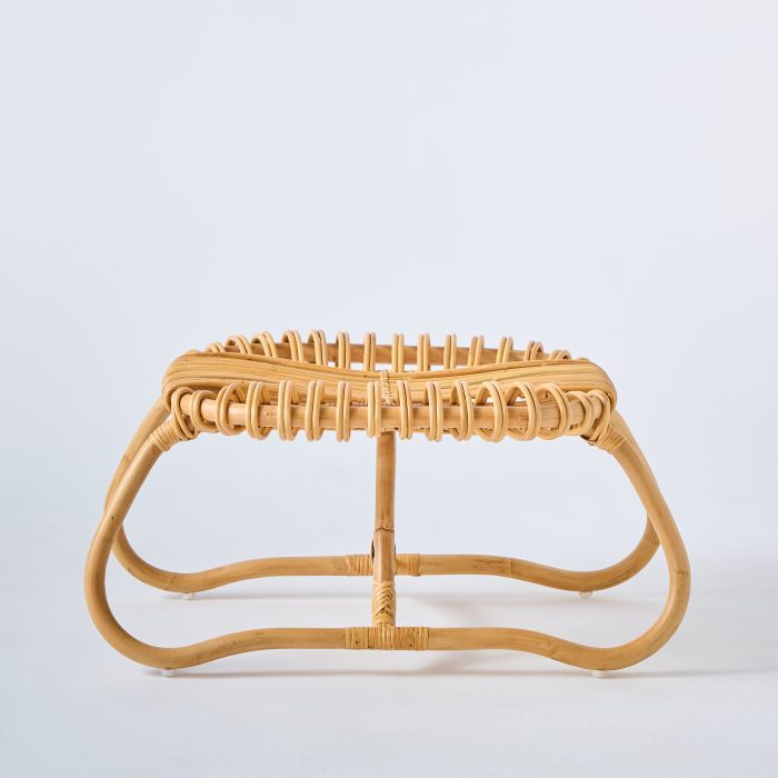 Pouf en rotin BOUCLE