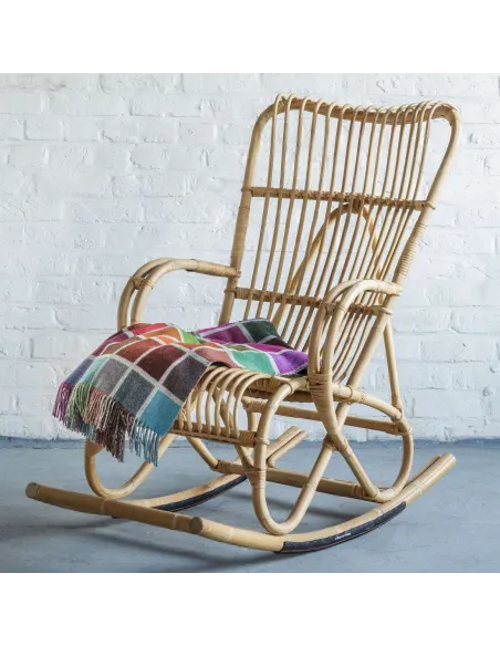 Rocking chair en rotin MARLÈNE – Image 4