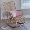 Rocking chair en rotin MARLÈNE