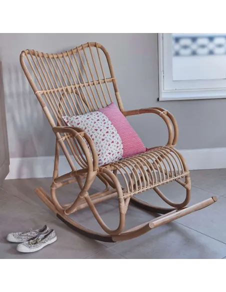 Rocking chair en rotin MARLÈNE – Image 5