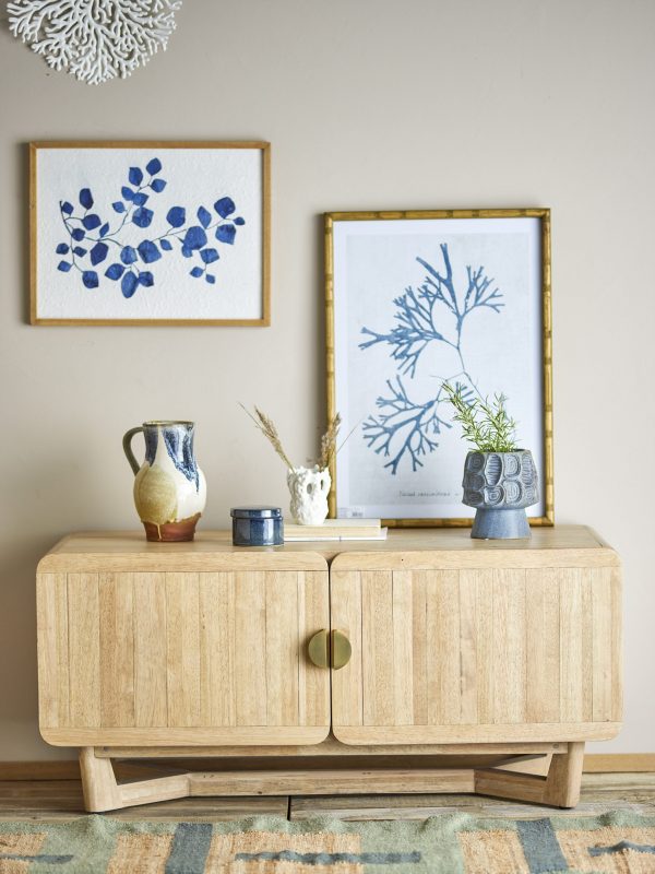 Buffet Serrone en bois d’hévéa naturel