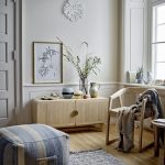 Buffet Serrone en bois d’hévéa naturel