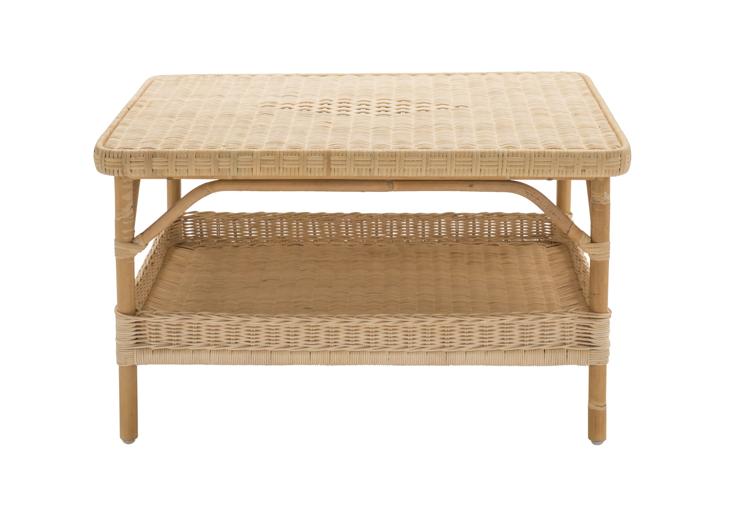 Table basse en rotin rectangulaire NANTUCKET – Image 2