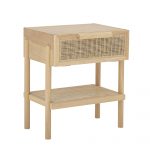 Table de nuit en pin naturel - Manon