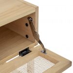 Table de nuit en pin naturel - Manon