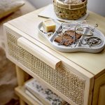 Table de nuit en pin naturel - Manon