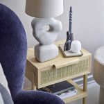 Table de nuit en pin naturel - Manon
