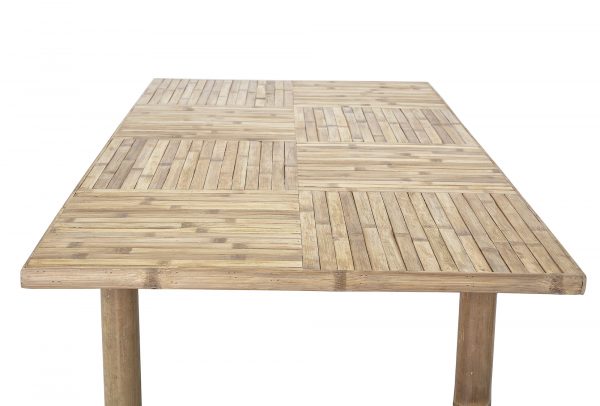 Table de salle à manger en bambou SOLE
