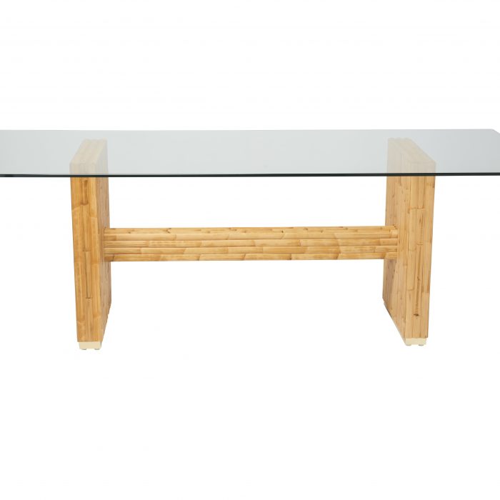 Table rectangulaire en rotin RIVIERA – 2m