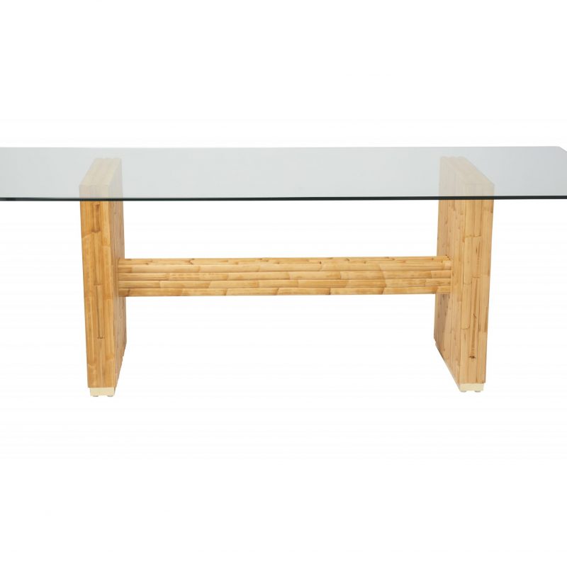 Table rectangulaire en rotin RIVIERA – 2m